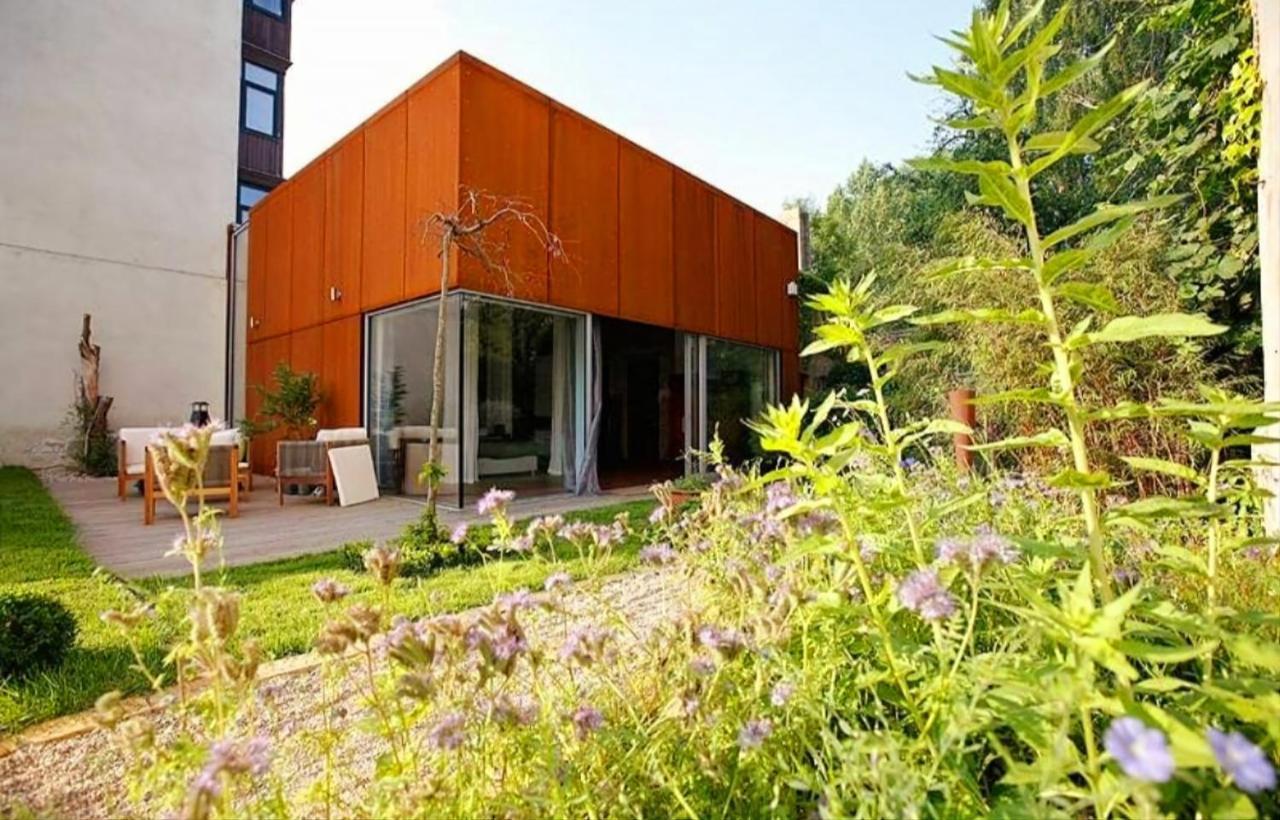 Apartamento Loft Im Hundertjaehrigen Backhaus Leipzig Exterior foto